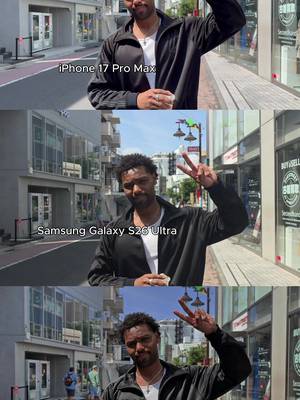 Which camera looks the best between the iPhone 17 Pro Max, Samsung Galaxy S26 Ultra and the OPPO Find X9 Ultra on this sunny day in Tokyo? #android #iphone #samsung #camera #techtok 