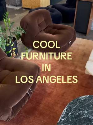 Cool Furniture in LA | MIDCENTURYLA 📍 Continuing the series of cool places to shop furniture in LA. Second stop was a vintage furniture curation by @THEMIDCENTURYLA . As in the name, they have a lot of mid century modern style pieces. #furniture #homedecor #homedecorideas #design #pierrepaulin 