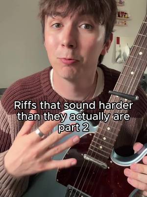 Riffs that sound harder to play than they actually are part 2! Here’s a tutorial for the intro guitar riff in Adventure of a Lifetime by Coldplay, controversially one of my favourite riffs of all time 👀 it’s so much easier than people realise, if you whack the capo on like they do!  Played on my beautiful Mod Shop @fender telecaster that I customised. This thing is incredible. Finished in a gorgeous ice blue metallic and with a super comfortably deep C mahogany neck. Plus, the 51 Nocaster pickups which absolutely sing 🎸 #coldplay #adventureofalifetime #guitarriff #guitarriffs #fendertelecaster 