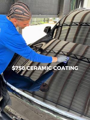 A Ceramic Coating for only $750?! 🗣️  Don’t wait for your car to get damaged to apply protection to your vehicle, protect your investment now! 🏁  #fyp#detailing#ceramiccoating#tesla#palmbeach
