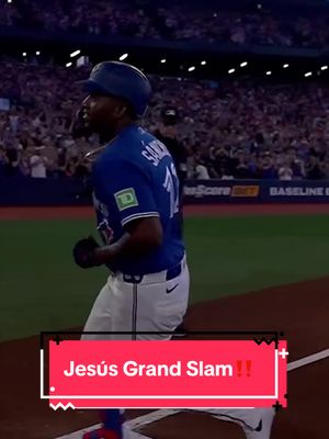 First career Grand Slam for Sanchy 🙌 #MLB #BlueJays #Toronto #GrandSlam #JesúsSánchez 