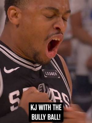 TUFFFFF KJ 💪 #spurs #NBA #playoffs #keldonjohnson