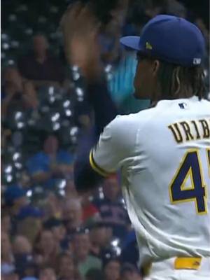 Abner Uribe with a triple chop toward the Cardinals dugout and Pat Murphy wasn’t happy about it #MLB #baseball #sports #chop