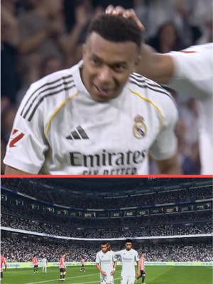 🎮⚽️LALIGA y @EA SPORTS FC ESPAÑA han ofrecido a los aficionados un avance de EA SPORTS VIEW, un proyecto piloto tecnológico que explora nuevas formas de vivir el fútbol en directo.  La tecnología se probó durante el partido Real Madrid - Athletic Club, ofreciendo nuevas perspectivas del juego gracias a datos en tiempo real y a la tecnología de simulación de EA SPORTS. 🚀 #LALIGAHighlights #DeportesEnTikTok 