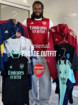 Which fit are you wearing to the parade? 👀⚽️❤️ #arsenal #arsenalparade #coyg #parade #championsleaguefinal 