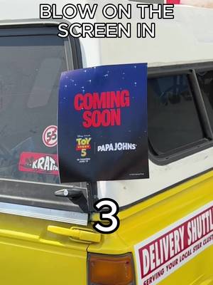 you guessed it 🍕🚀 Papa Johns Pizza Planet coming to LA 6.12 @Pixar  Disney & Pixar’s #ToyStory5, in theaters June 19!