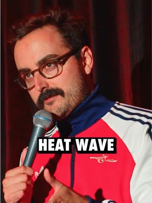 There’s a heatwave in the UK right now and as an Australian… cute.  Come see me live and air conditioned: 13/06 Sydney  24/07 Newcastle 21/11 Canberra  28/11 Fremantle  29/11 Perth  #standupcomedy #comedy #standup #heatwave #comedian 