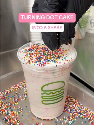 Dot ̶c̶a̶k̶e̶ shake   Should it make the menu?