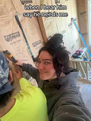 Just a fashion girly who is always glad to be of assistance to her construction man 😂 🔨  #construction #DIY #homereno  @DEWALT 