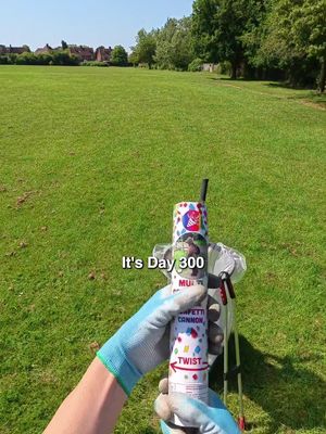 1 follow = 1 litter picked 🥳 Day 300 - Litter picking challenge 🚯 