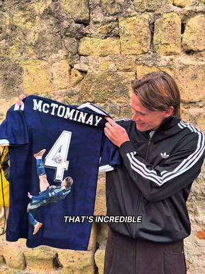We just had to🏴󠁧󠁢󠁳󠁣󠁴󠁿 Enjoy your @MattB Customs Scotland home shirt, Scott McTominay! #JDSports #JD #ScottMcTominay #Scotland #Football 