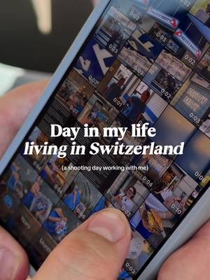 a day in my life living in Switzerland 👩🏻‍💻⚡️📸 (shooting day!!!) #zurich #switzerland #suiza #Vlog 
