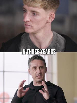 Back in 2024, Gary asked Anthony Gordon where he wanted to be in three years… 👀 🏆 Now he’s on the verge of joining Barcelona! 🇪🇸