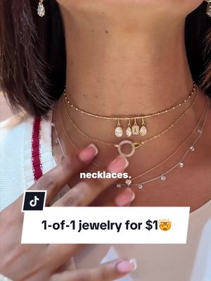 ONE-OF-A-KIND GOLD AND DIAMOND JEWELRY STARTING AT $1🤯 We’re auctioning some big watches and stunning jewelry pieces tonight at 5:00 PM EST on TikTok! Link to live is in my bio, don’t miss it! #luxury #jewelrytiktok #auctions #diamonds #jewelrytok 