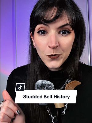 Studded belts were a thing in alt subcultures before punks started wearing them. #altfashion #altstyle #punkfashion #gothfashion #studdedbelt studded belt history, where studded belts came from, alt fashion history, punk fashion origins, goth fashion history, alternative fashion explained, history of punk style, 50s greaser fashion, rocker subculture, alt culture history, subculture fashion timeline, studded belt meaning