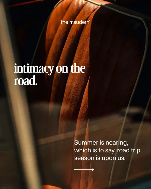 move over, mile high club. Your next road trip might be the perfect setting for love in transit. Head to the link in our bio for our full guide to a cross-country escapade.