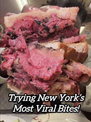 Trying some of the most viral bites in NYC! @Katz’s Delicatessen @princestreetpizza @L’industrie pizzeria #food #newyork #nyceats #nycfood #Foodie 