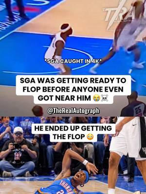 SOMEONE CAUGHT THIS IN 4K 😭☠️ Thoughts⁉️ #nbamemes #sga #okcthunder ##nbaplayoffs #okc  