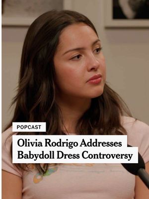 In our interview with Olivia Rodrigo dropping tomorrow, she discusses the inspiration behind her sometimes controversial babydoll dresses and the online discourse surrounding her style choices. To see Olivia's full sit-down with @joecoscarelli and @joncaramanica right when it comes out tomorrow, subscribe to Popcast’s YouTube channel at the link in bio!