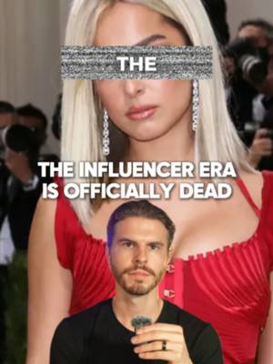 The influencer era has officially ENDED. What does this mean? #contentcreator #contentmarketing