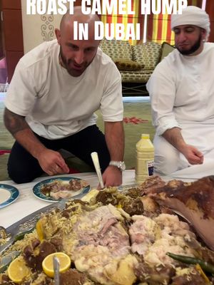 I’m always super keen to try different foods around the world and to learn about different cultures. Thanks to the boys in Dubai for inviting me into their home to try a traditional Middle Eastern meal of roast camel, rice and spiced yoghurt. Unreal!
