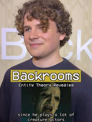 Backrooms fan theory revealed! Who exactly is the entity in Backrooms and what is his name?! Kane Parson aka Kane Pixels  reveals who exactly creature actor Robert Bobroczkyi plays  #scaryvideos #scarymovies #backrooms #kanepixels