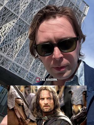 Aragorn has a lot to teach men beyond just how to swing a sword. #lordoftherings #lotr #books #men #masculinity 
