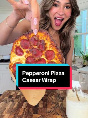 Get my meal plan for weight loss and most popular recipes. Link in bio 🩷 Pepperoni Pizza Caesar Wrap 🍕 High Protein - Low Carb   Are you guys pizza lovers? Because this one... you need to try 🔥  It’s Cheesy, crispy, savory perfection - 10/10 😋  Ingredients: Mozzarella cheese Pepperoni Caesar salad Layer mozzarella cheese and pepperoni, then air fry at 400°F for 12 minutes until crispy. Make your Caesar salad on the side (or load it right on top). Assemble, wrap it up, and don’t hold back! Perfect when you want pizza vibes without the carbs but all the flavor. Let me know if you’ll be trying this ❤️