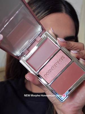 Blushing in Honeymoon Suite 💕 This mauve dream by @Morphe Cosmetics gives the perfect soft glow.  #MorpheBabe #MorpheMagic #MorpheArtistryCollective