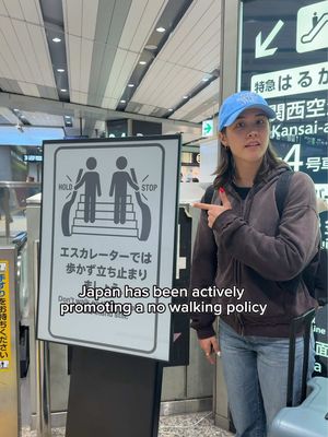 What if I told you people in Japan get PAID just to stand on escalators? Yup, crazy… let me explain!  #japan #tokyo #japanese #japaneseculture #japantrip 