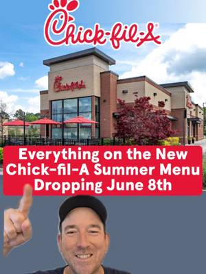 Chick-fil-A is dropping EIGHT items in their Spring menu and it all arrives on June 8th with the return of one of their all time best selling limited sandwich, new Sprite drink, and more! Starting June 8th the Honey Pepper Pimento Sandwich returns with the pimento spread that has been heavily requested since it was here two years ago. On the drinks side, we've got the Pineapple Dragonfruit lineup back with the Lemonade, Frosted Lemonade, Sunjoy, and a new Sprite mix that sounds amazing. And of course the Peach Milkshake returns with the Frosted Lemonade option and if your store will let you, try the Peach Strawberry shake by adding the strawberries in. Which of the @chickfila summer menu items are you grabbing June 8th? #chickfila #fastfood #milkshake #fastfoodlife #newdrinks 