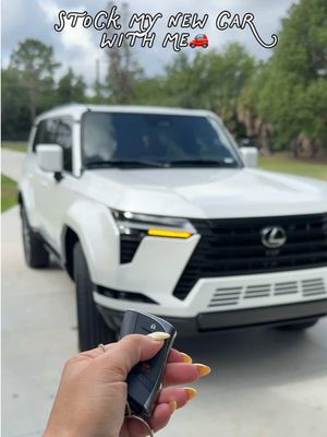 stock my new Lexus gx550 with me🚗🤩 #stockmycar #lexus #lexusgx550 #newcar #restock