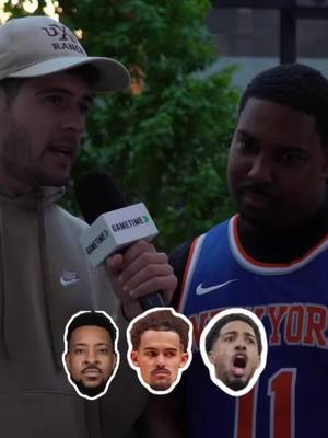 Knicks fans ranking their biggest villains 😭 #Gametime #Knicks