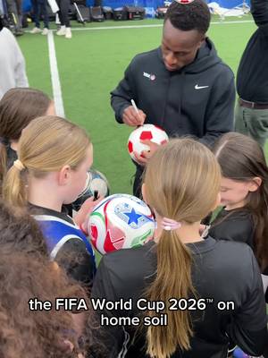 A DREAM experience. 🤩 Visa x Canada Soccer are giving young girls the ultimate soccer dream: a trip to the FIFA World Cup 2026! ⚽ Did you know girls aged 11–16 are twice as likely to drop out of sports as boys? Visa and Canada Soccer’s Play & Stay initiative is changing that. 💪 This spring, over 60 young soccer stars hit the Toronto Soccerplex, learning from pros like Richie Laryea and discovering pathways that keep them in the game. 🤩 Watch their reactions as the winners are announced, pure joy, pure inspiration, pure goals. 💛 #ad #visapartner