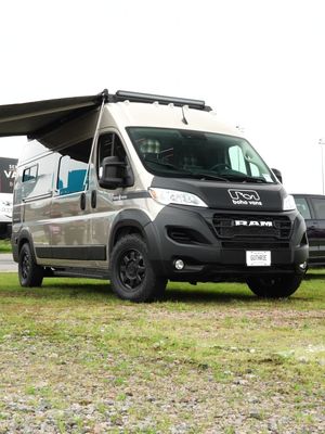 Staying in a @Boho Camper Vans built on a Ram Promaster chassis is a great way to spend a weekend at a NASCAR race! Check it out for yourself online at boho.life! 🚐🏕️