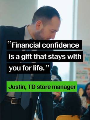 Financial confidence starts early. 💚 At Dearborn STEM Academy, TD Store Managers volunteered their time to teach real-world lessons on budgeting, saving and making smart financial decisions. In partnership with Boston Public Schools and the Boston Celtics, these moments sparked more than learning--they helped to build financial confidence. Learn more: https://go.td.com/4fMEpsk