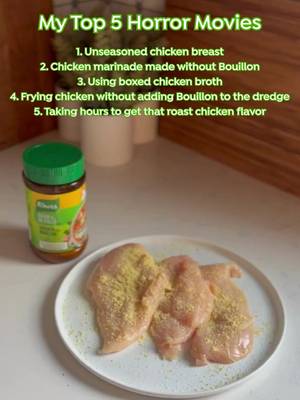 Bland chicken = nightmare fuel 🫣 #RoastWithKnorr #bouillon #chicken #roast