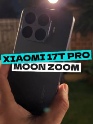 Here’s a quick #Xiaomi17TPro Moon Zoom test 🌕📱 What do you think of the camera quality? #MOONZOOM #fyp @xiaomi.official