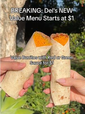 Get a lot for what you've got! Del Taco's NEW Value menu starts at just $1. #DelYeah