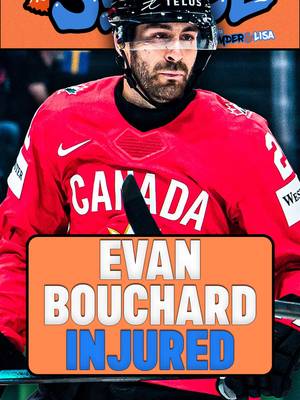 Evan Bouchard was injured after taking a dangerous hit in the World Hockey Championship. Presented by @sportsinteraction