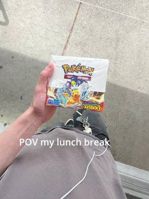 Surging Sparks box today! #pokemontcg 
