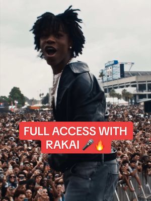 Episode 2: FULL ACCESS with Rakai: Rolling Loud 🎶🔥 @2xRakai @JD Sports @Rolling Loud #rakai #rollingloud #funny #fail 