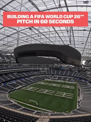 Six weeks in sixty seconds 🏟️ #WeAreLosAngeles #WeAre26 #SomosLosAngeles #FIFAWorldCup 🎥: @sofistadium