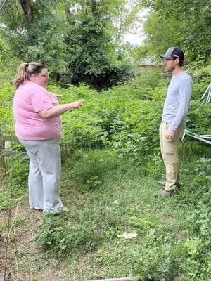 I had to BREAK THE GATE to get in because they were DESPERATE for help #KubotaCountry #SBMowing #mowing #edging #cleanup #asmr #satisfying #cleaning #overgrownyard #fyp #fypシ #viral #viralvideo #transformation #overgrown #maruyama #KubotaPartner