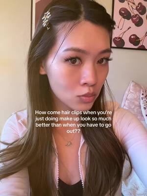 Same as a claw clip / messy bun 🫠
