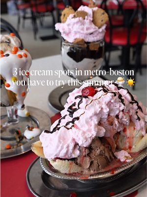 3 MUST-TRY ICE CREAM SPOTS IN METRO-BOSTON 🍨☀️ #ad #ChroniclePartner chronicle5 wcvb5 As the weather gets warmer, ice cream episode of New England Eats on the chronicle5 Very Local App inspired me to check out some top metro-Boston ice cream spots! See my video and caption below for where I tried! ⤵️ 📍Gracie’s (Somerville) 📍Toscanini’s (Cambridge) 📍Cabot’s (Newton) Let me know your favorite ice cream spot in the comments!