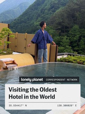 "It’s been on my bucket list ever since I found out the oldest hotel in the world is in Japan," says Tokyo-born Lonely Planet Correspondent @Jesse ジェセ, who recently visited Nishiyama Onsen Keiunkan – which opened 1,300 years ago – for the first time. “It’s completely disconnected from city life, which I love ... and knowing this place holds a lot of history with Samurais and prominent historical figures who visited was a very cool feeling. It is truly one of the best life experiences you can get in Japan." Planning a trip to the area? Add this stay to your list, especially during October-November for the best views of fall foliage. #japan 