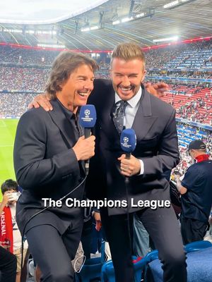 Looking forward to the @Champions League final tomorrow… join us on @Paramount+ for Beckham & Friends Live from Budapest 📺⚽️