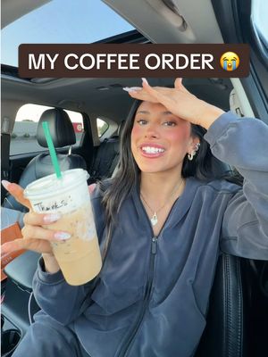 Why is my coffee order 7 LINES LONG!?? 😭😭🤦‍♀️ #mycoffeeorder #coffee 