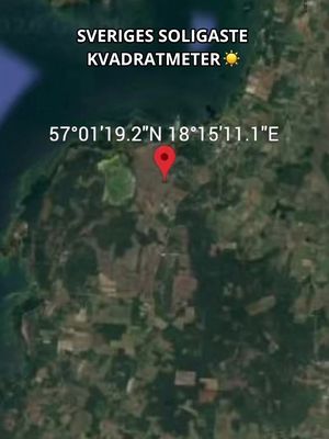 Ute efter sol i sommar? Då ska du åka hit☀️ Med hjälp av SMHI har vi identifierat Sveriges soligaste kvadratmeter. Den plats där solen, historiskt sett, varit som mest generös. #IKEA #IKEASverige #sverigessoligastekvadratmeter‌